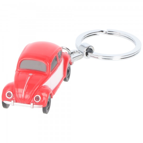 LED-Schlüsselanhänger Volkswagen VW Käfer in der Farbe rot 1:87 Boxer