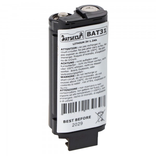 Pufferbatterie LiMnO2 3V 1200mAh ersetzt Daitem BATLi31