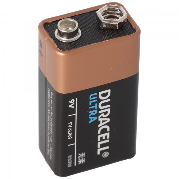 Ultra Power Alkaline 9V Batterien ideal für Rauchmelder, Rauchwarnmelder