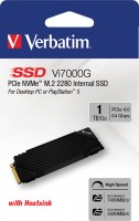 Verbatim SSD 1TB, PCIe 4.0, M.2 2280, NVMe, Vi7000G (R) 7400MB/s, (W) 5500MB/s, Retail