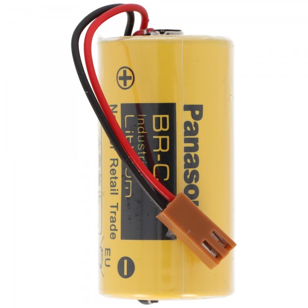 BR-CCF1TH CNC Backup Batterie Lithium BR-C mit Kabel und Stecker, GE FANUC CNC 16i, 18