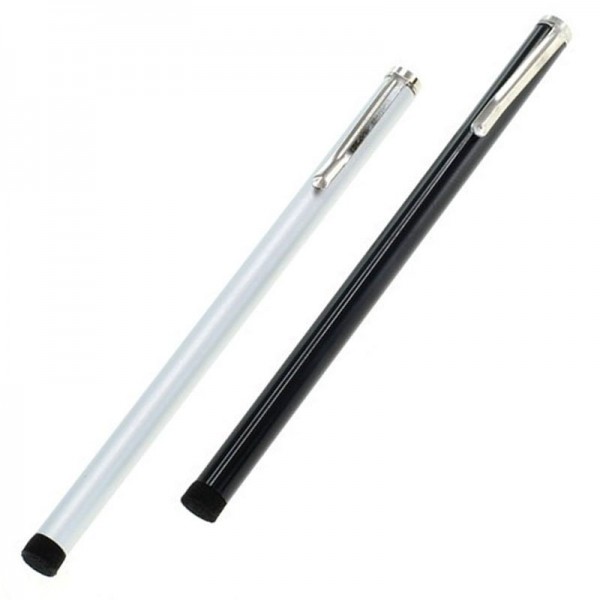 Touch Pen aus Metall mit Clip und Schaumspitze 2er Set ideal für Paketfahrer