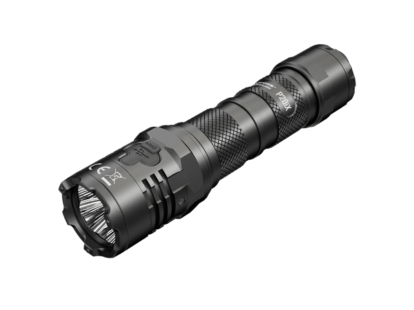 Nitecore P20iX LED-Taschenlampe, 4000 Lumen, taktische Taschenlampe mit Memoryfunktion, 21700 Li-Ion Akku Typ NL2150HPi 5000mAh