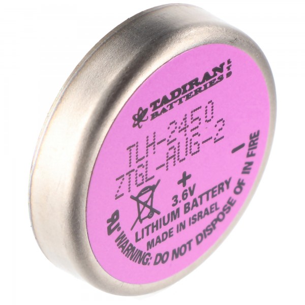 Tadiran TLH-2450/P Batterie TLH-2450/P 3,6 Volt 550mAh mit Printstecker