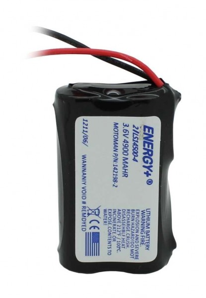 Speicherbatterie 3,6V ersetzt Motoman 142198-2 - 4900 mAh