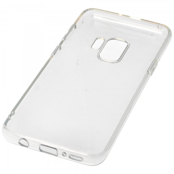 Hülle passend für Samsung Galaxy S9 - transparente Schutzhülle, Anti-Gelb Luftkissen Fallschutz Silikon Handyhülle robustes TPU Case