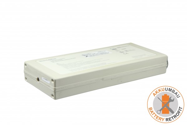 NC Akkuumbau passend für Welch Allyn, MRL Defibrillator PIC40, 50
