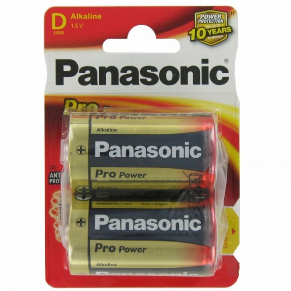 Panasonic Pro Power Mono D / LR20 2er Blister