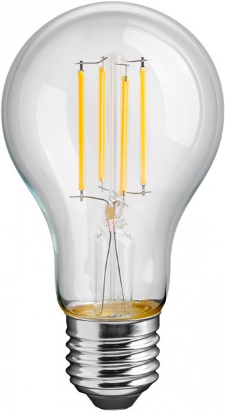Goobay Filament-LED-Birne, 4 W - Sockel E27, warmweiß, nicht dimmbar