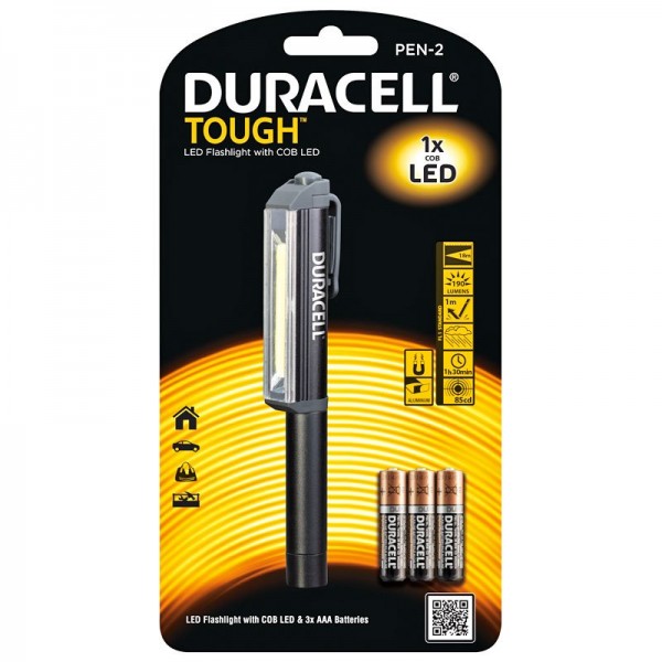 Duracell Touch PEN-2 LED Leuchtstift, ultrahell mit bis zu 190 Lumen