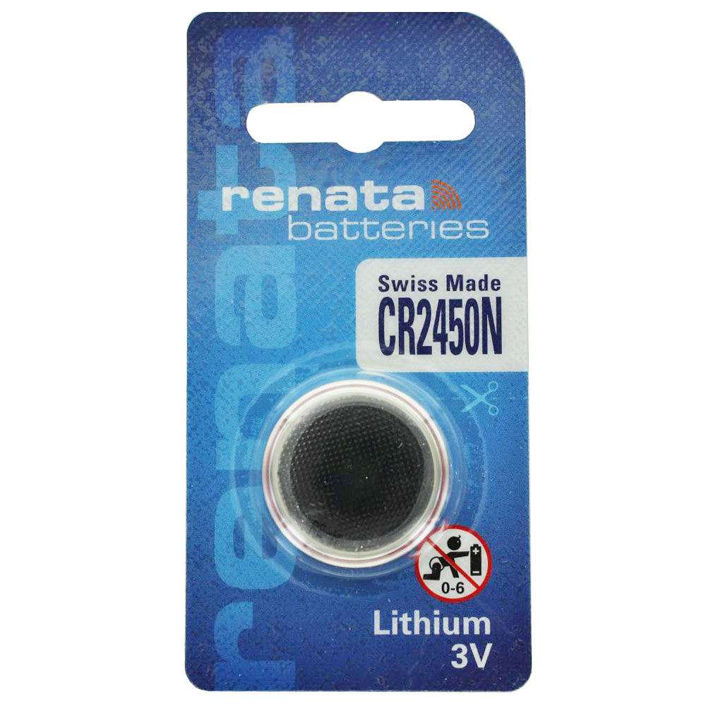 N Version 4 x Renata CR 2450N 3V Lithium Knopfzelle Batterie im Blister 