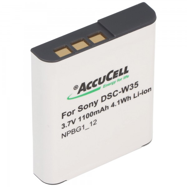AccuCell Akku passend für Sony DSC-W100