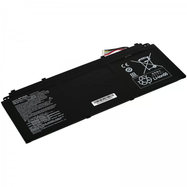Akku passend für Acer Aspire S13 S5-371, Chromebook R13 CB5-312T Serie, Typ AP15O5L u.a. - 11,55V - 4600 mAh