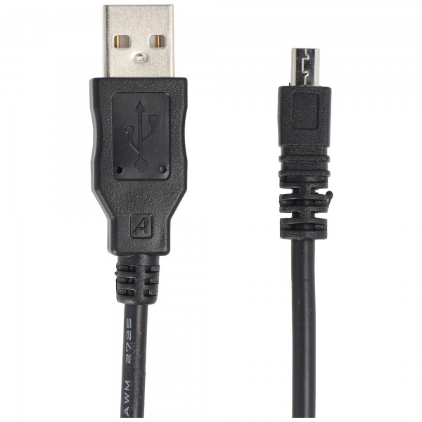 USB-Kabel passend für Casio, Nikon, Panasonic Lumix K1HA08CD0019