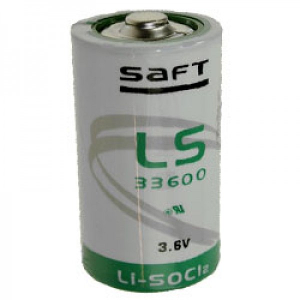SAFT LS33600 Lithium Batterie 3.6V Primary LS 33600