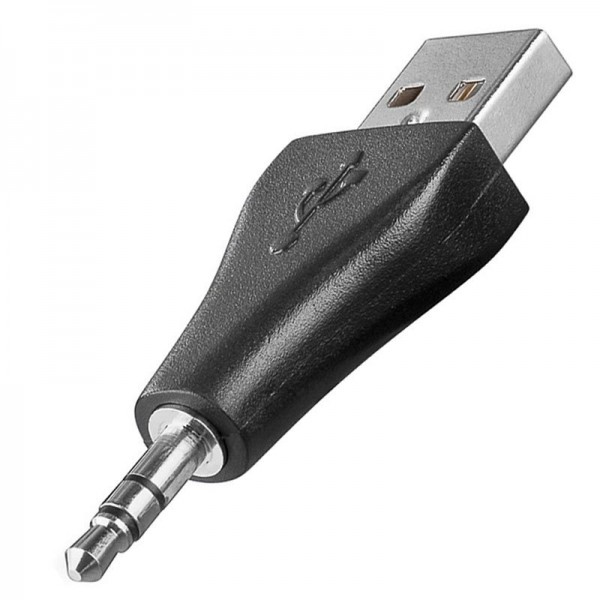 USB-Adapter A-Stecker auf 3,5 mm Klinkenstecker