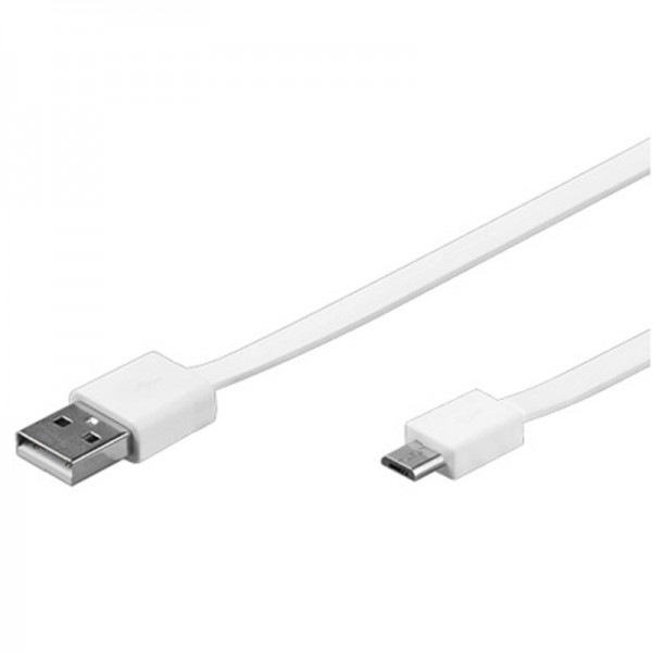 Micro-USB Ladekabel USB-A Stecker auf micro-USB Stecker, Datenkabel