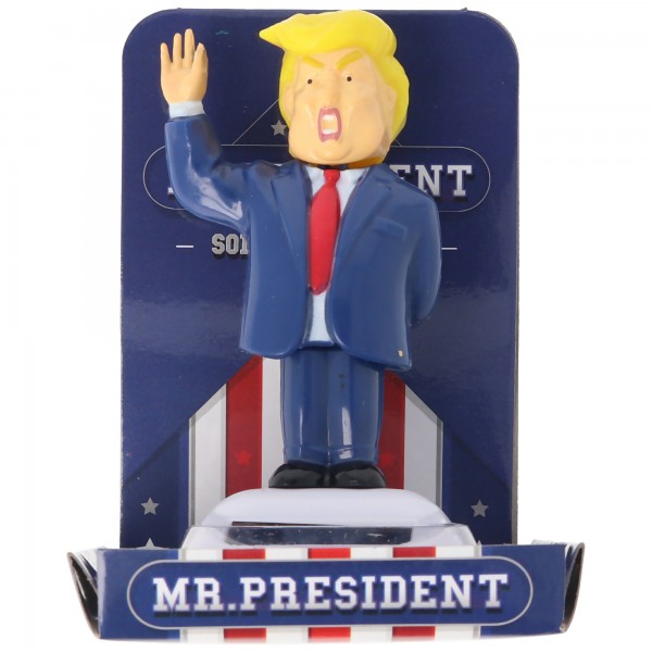 Mr. President die Solar Wackel Figur, winkt automatisch bei Sonnenlicht, Geschenkideen, Sonderangebote