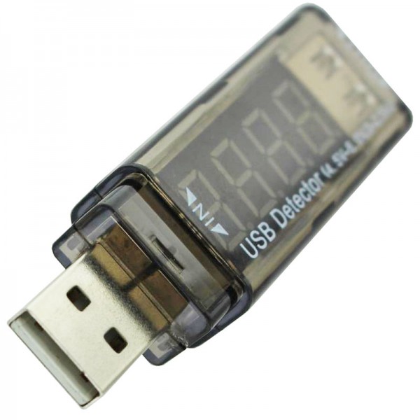 Handlicher USB-Detektor zur Messung der aktuellen Leistung des USB-Ausgangs