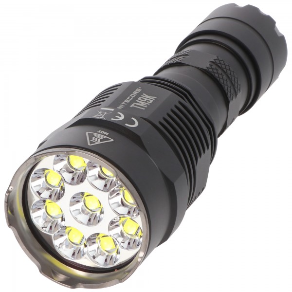Nitecore TM9K LED-Taschenlampe max. 9500 Lumen, inklusive 21700 Li-Ion mit 5000mAh