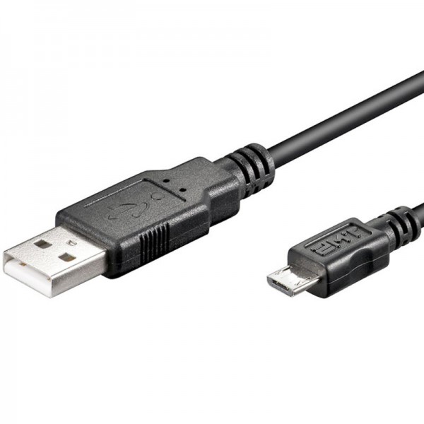 USB 2.0 Hi-Speed Kabel 100cm A Stecker zu USB Micro B Stecker