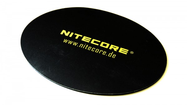 Nitecore Mousepad - oval mit Nitecore Schriftzug