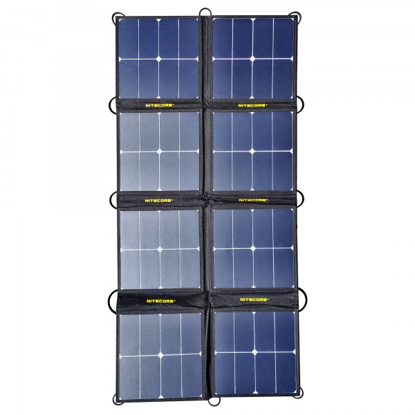 Nitecore FSP100 faltbares Solarpanel mit max. 100W, max. 3A Ausgang, mit USB-C, USB-A Ausgang