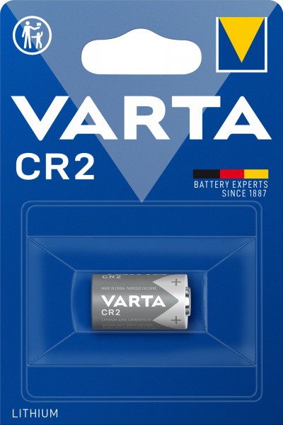 Varta CR2 Photo-Lithium Batterie 6206, 5046LC, CR-2, CR2EP