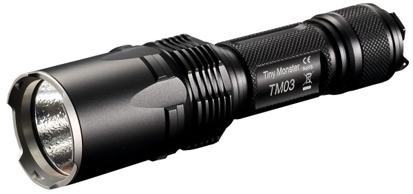 Nitecore TM03 LED Taschenlampe CREE XHP70 LED-Taschenlampe inklusive 18650 IMR Akku und mit bis zu 2800 Lumen