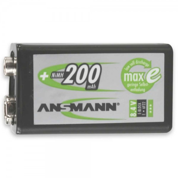 Ansmann maxE NiMH-Akku E-Block 200mAh