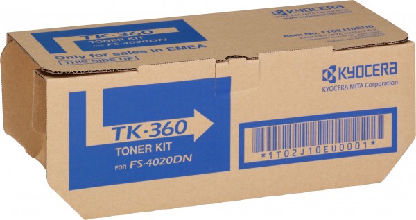 Kyocera Lasertoner TK-360 schwarz 20.000 Seiten